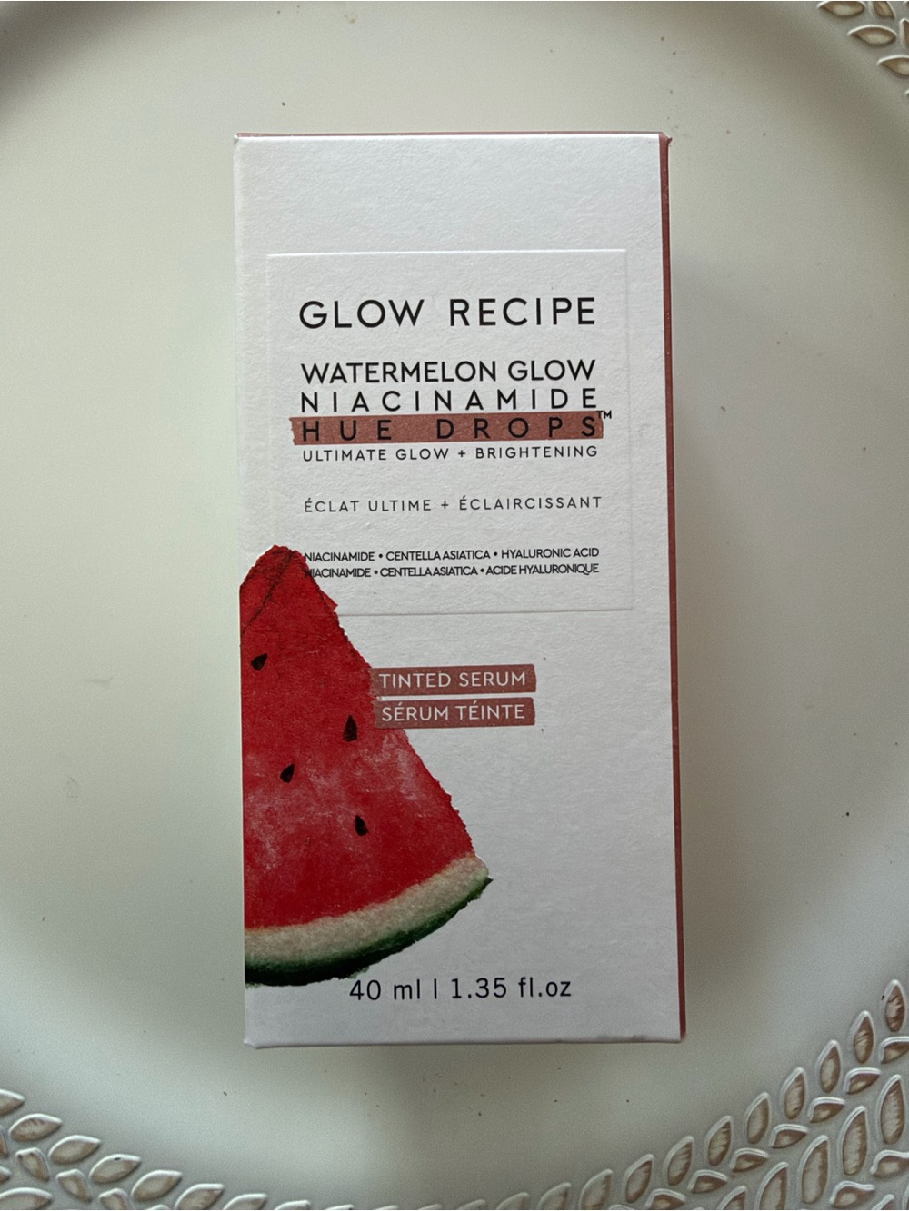 Glow Recipe Watermelon Glow Niacinamide Hue Drops Tinted Serum - Red